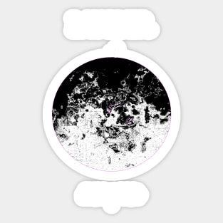 V Layover Moon Light Sticker